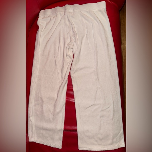 Juicy Couture Pants & Jumpsuits Juicy Couture White Terry Cloth